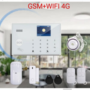 Alarma GSM y WIFI 4G